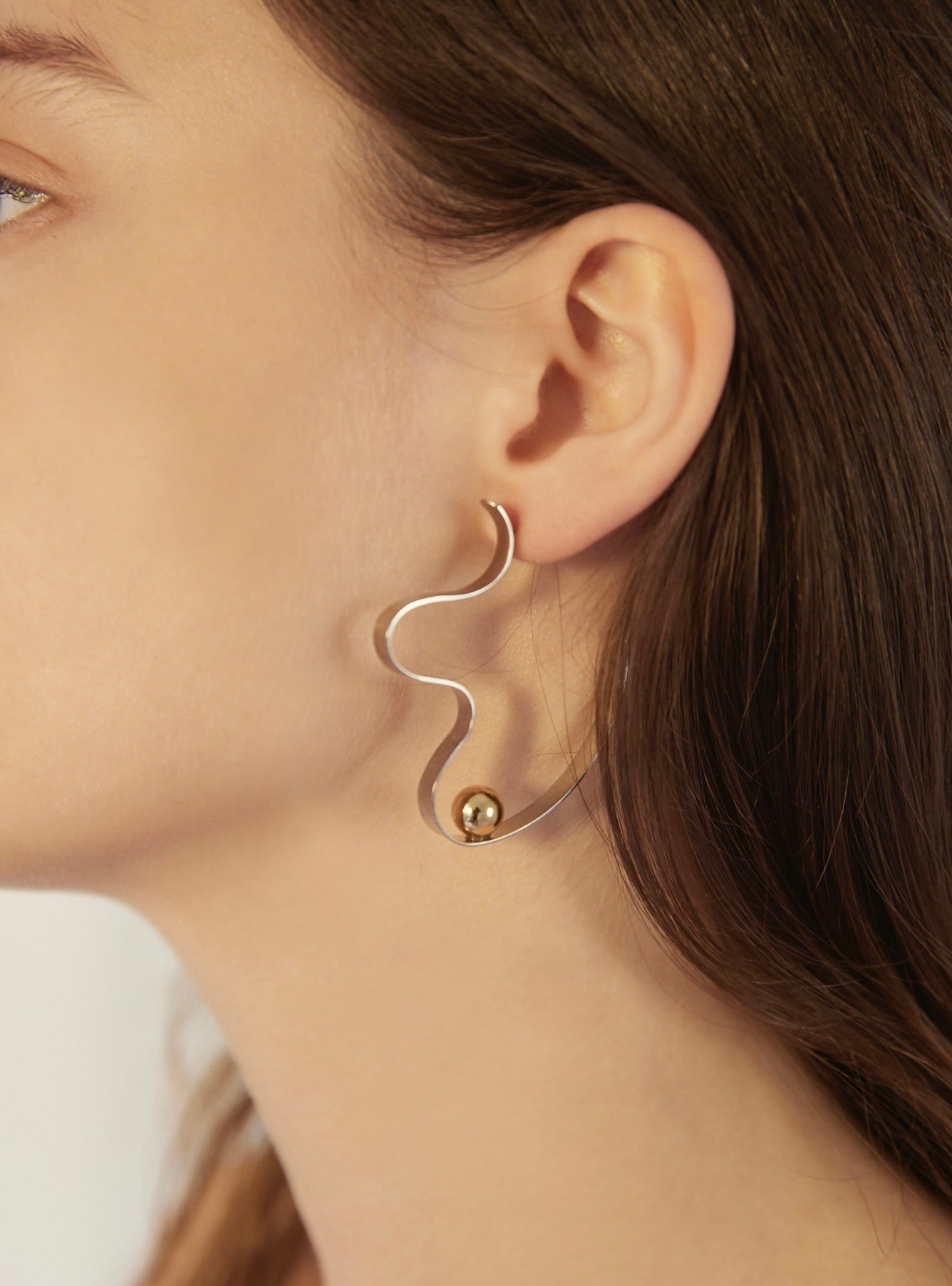 【AMERI】BALL LINKING PIERCE ピアス AFFECT（アフェクト）の「Ball Line Pierce（ピアス（両耳用