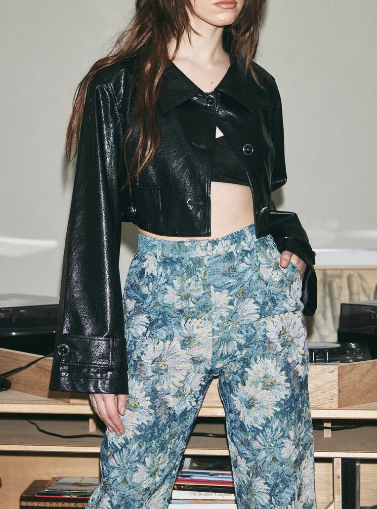 Polished Leather Jacket