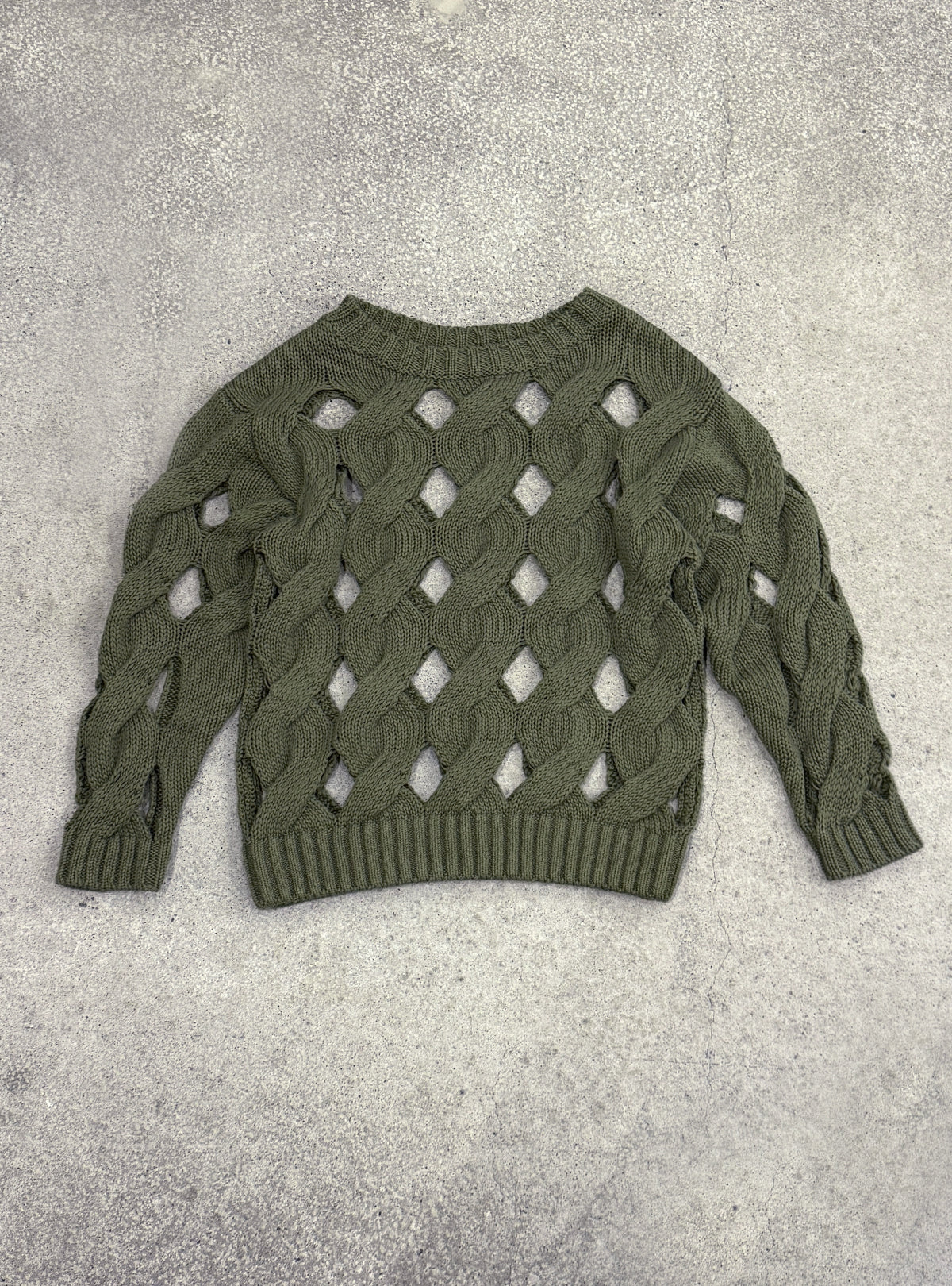 Skin Peek Cable Knit