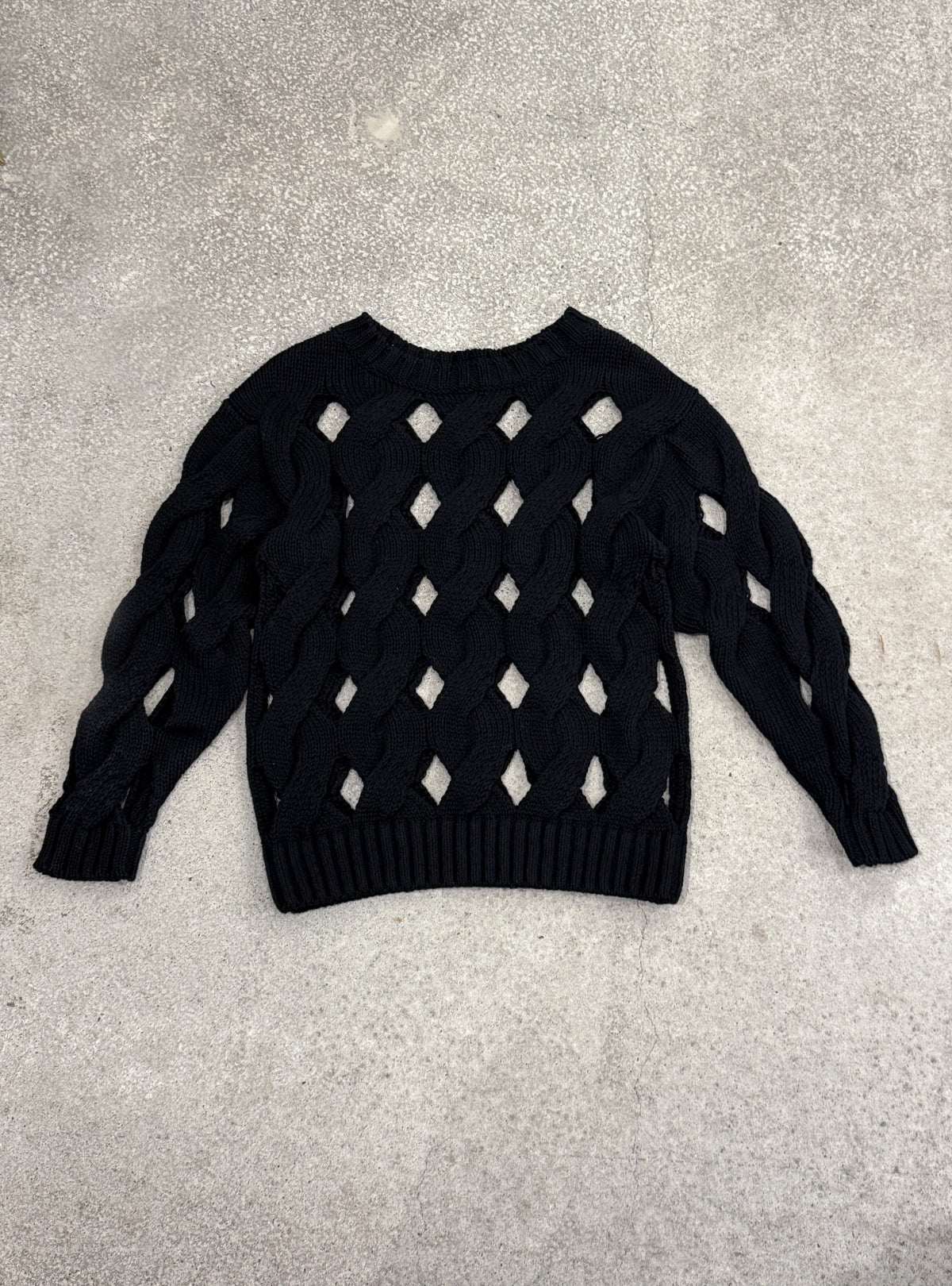 Skin Peek Cable Knit