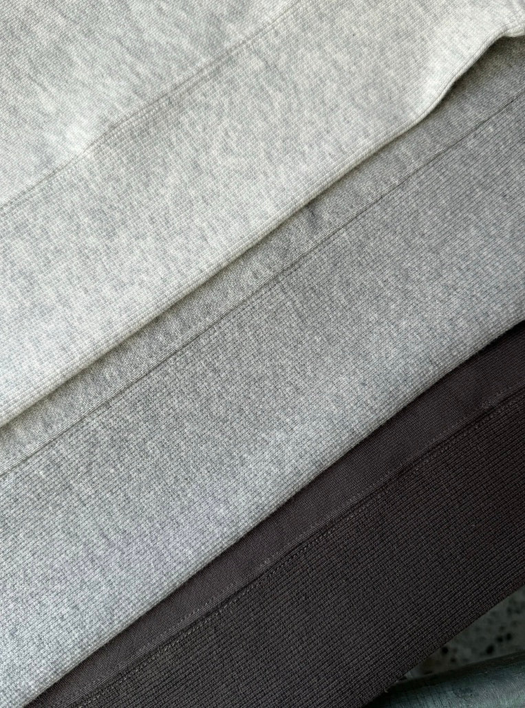 EMB Loose Neck Over Sweat