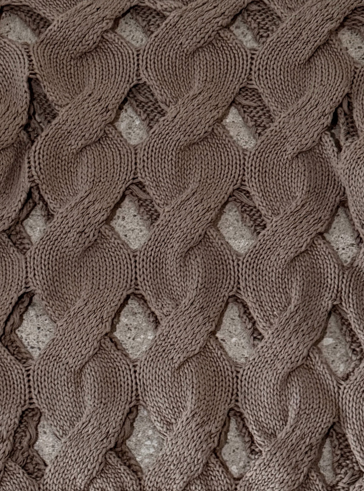 Skin Peek Cable Knit