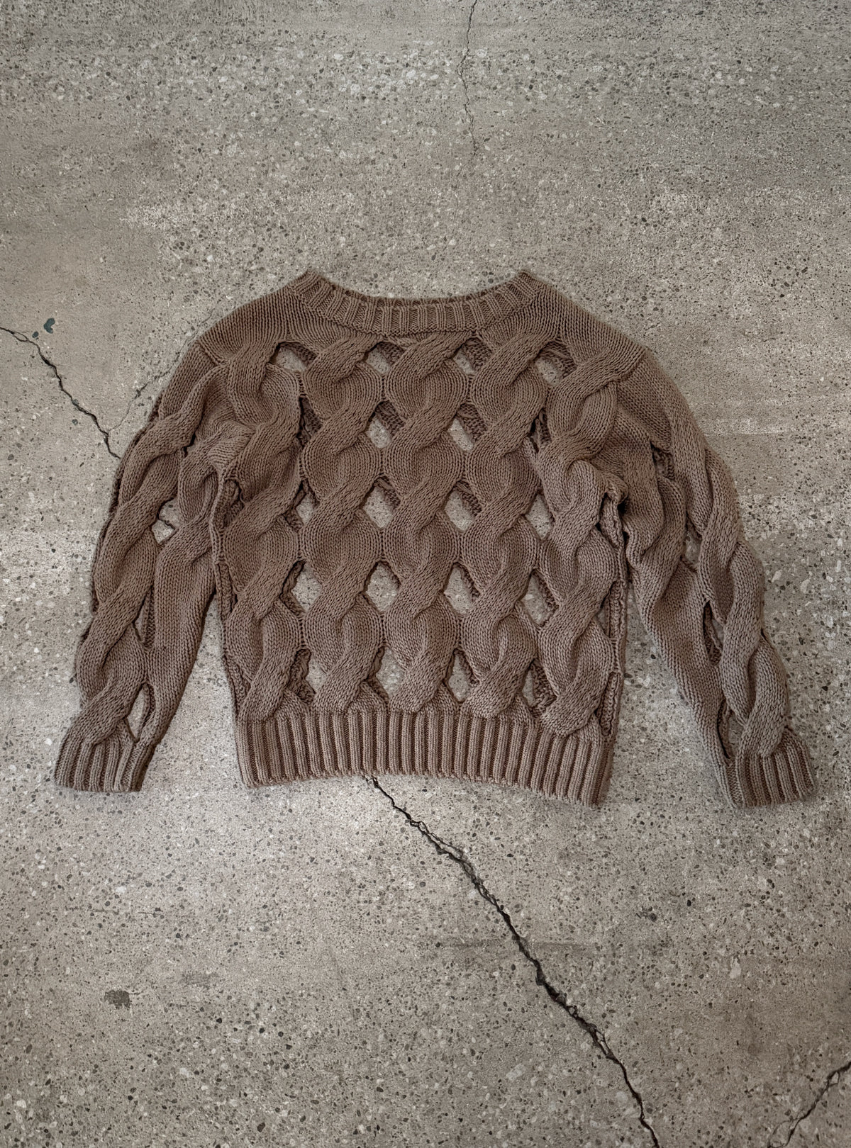Skin Peek Cable Knit