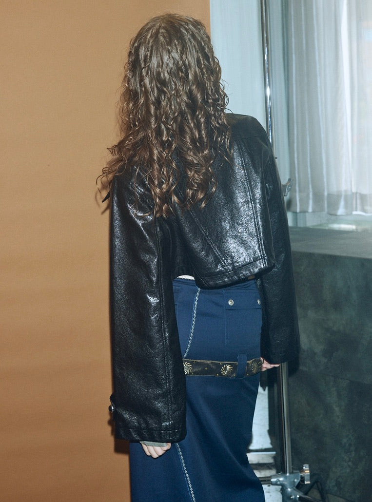 Polished Leather Jacket