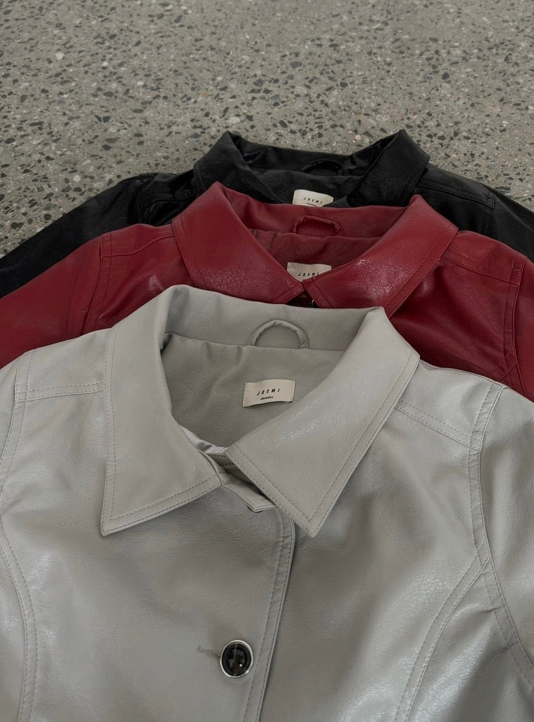 Polished Leather Jacket