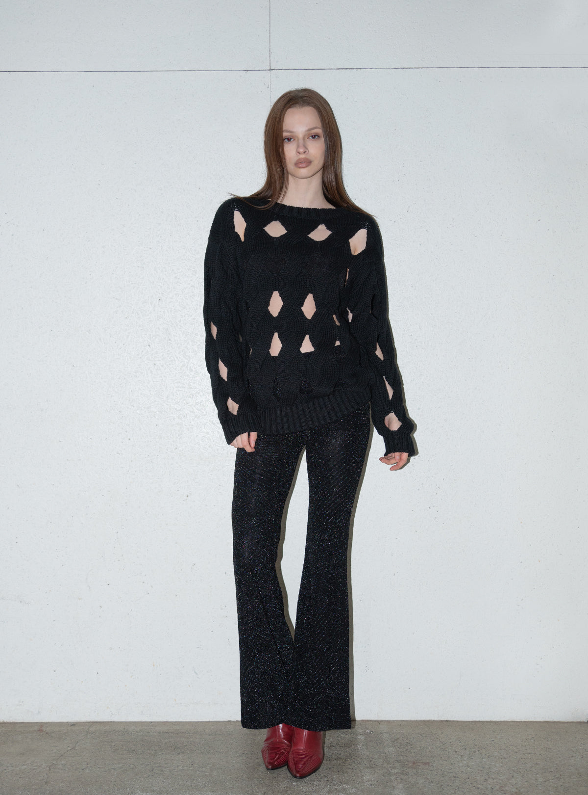 Skin Peek Cable Knit