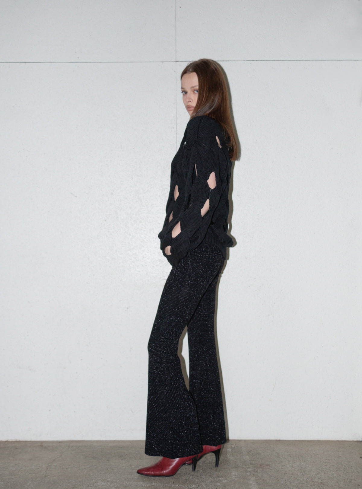 Skin Peek Cable Knit