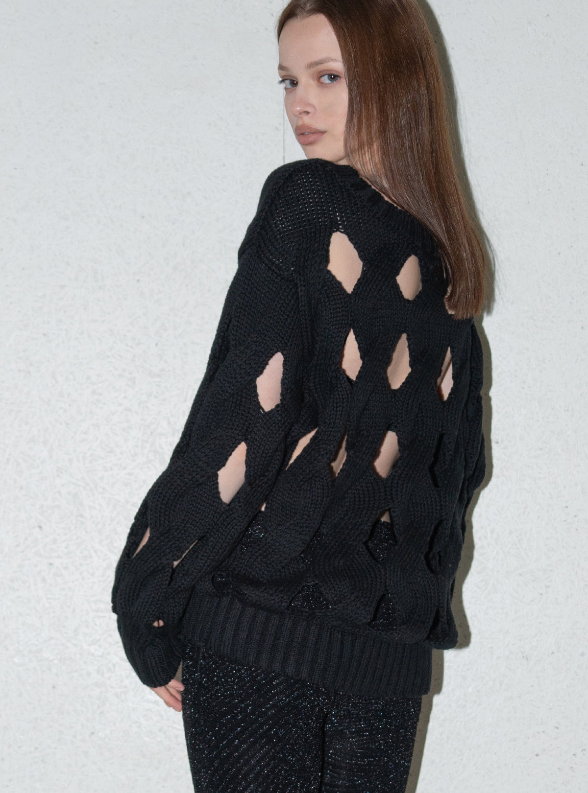 Skin Peek Cable Knit
