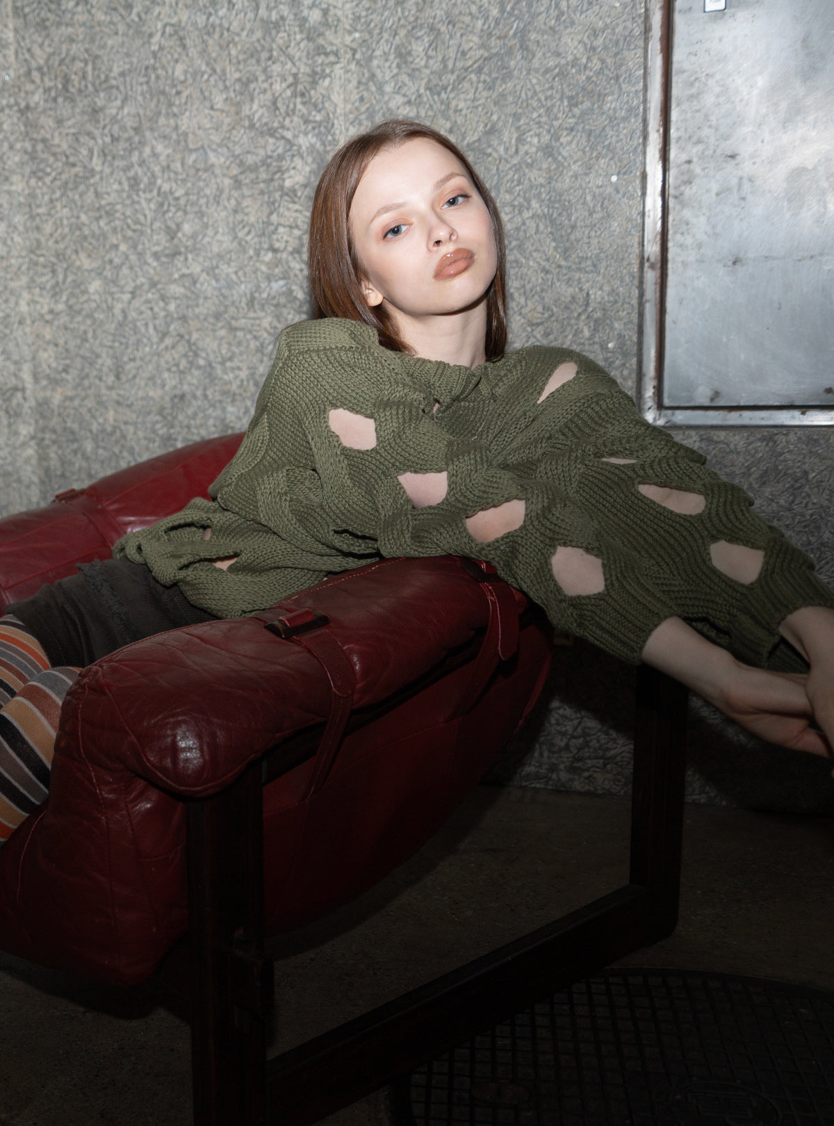 Skin Peek Cable Knit