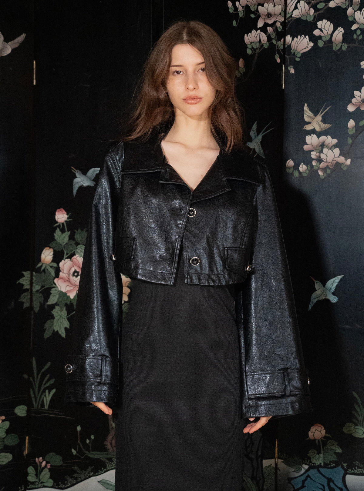 Polished Leather Jacket
