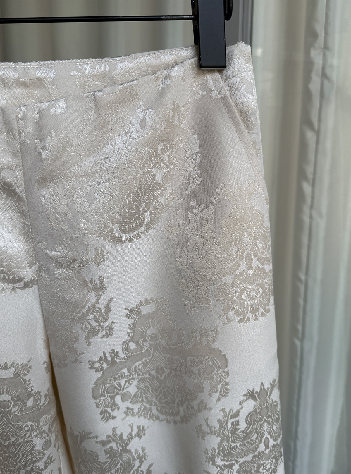 Satin Jacquard LW Pants