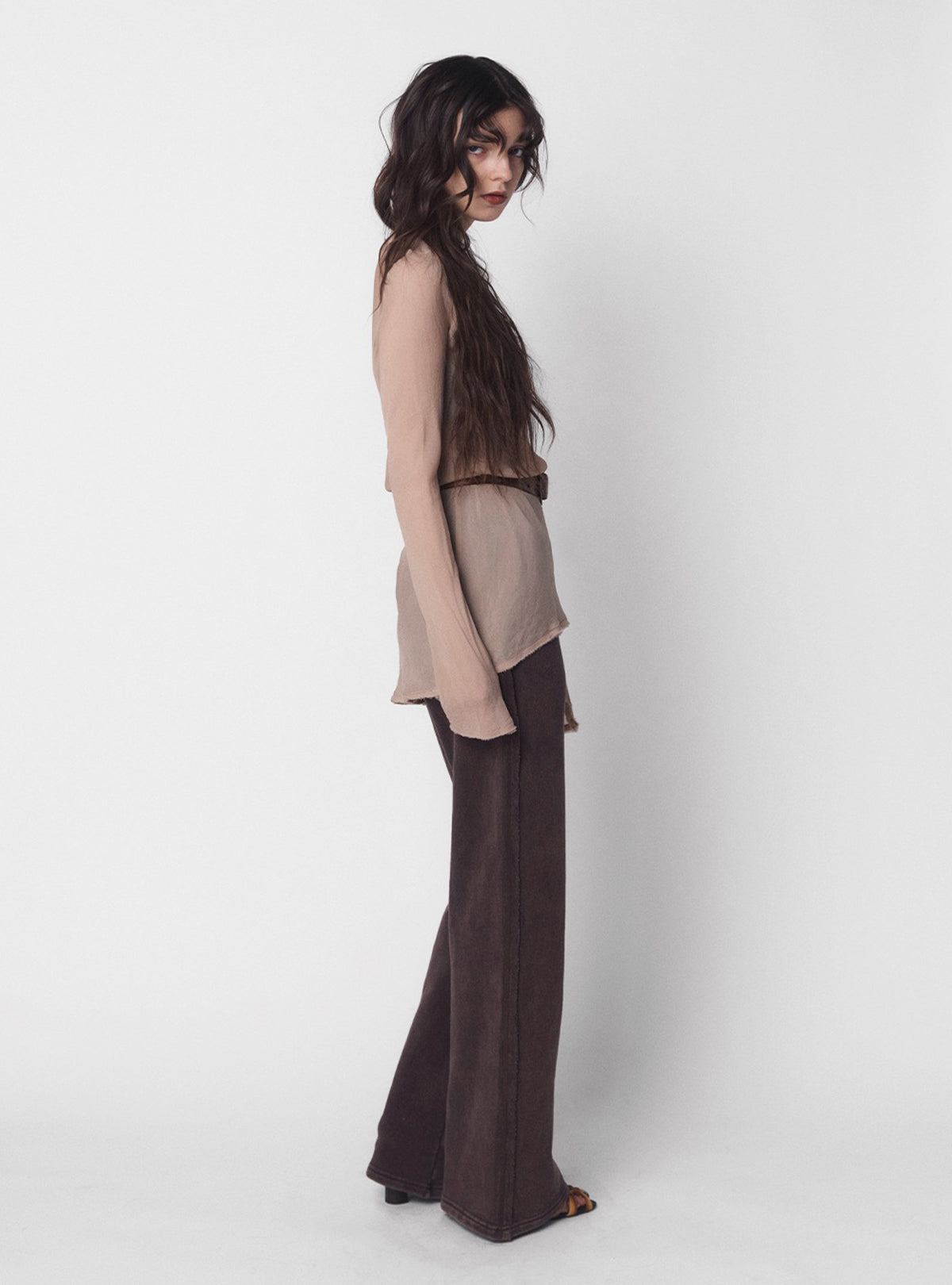 Sheer Cutoff Tops – JUEMI