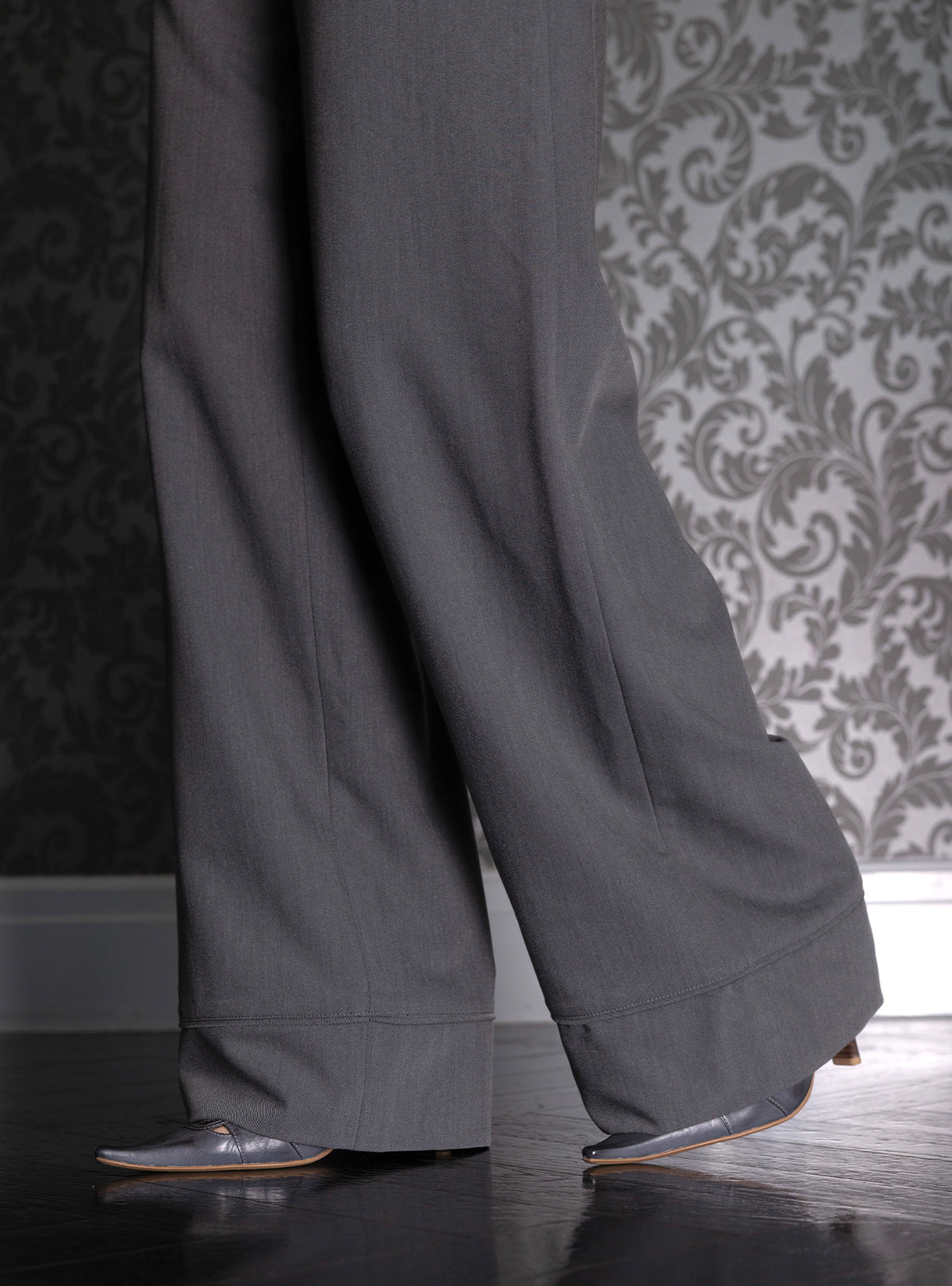 Satin Jacquard LW Pants