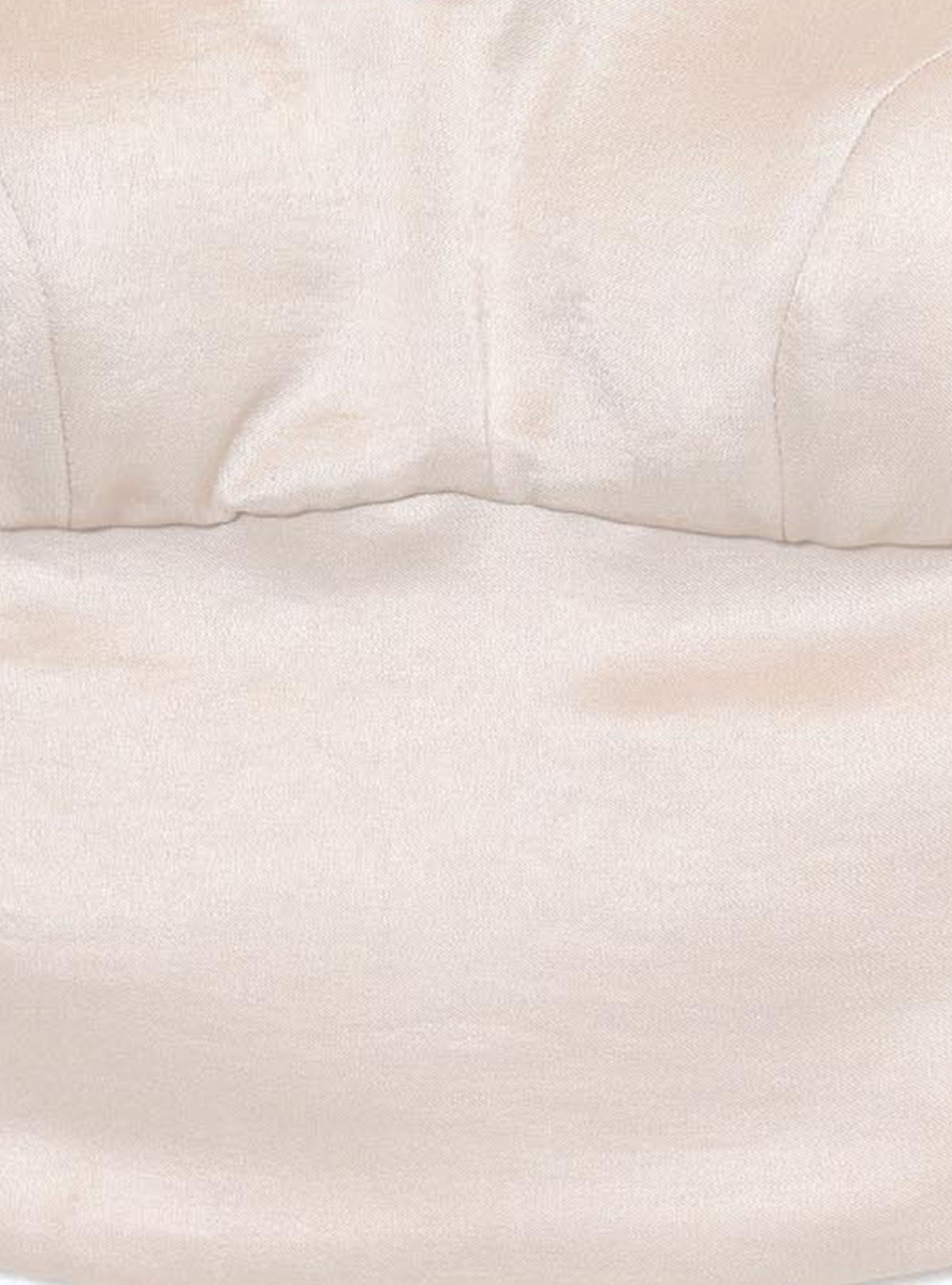 Seam Panel Satin Bustier