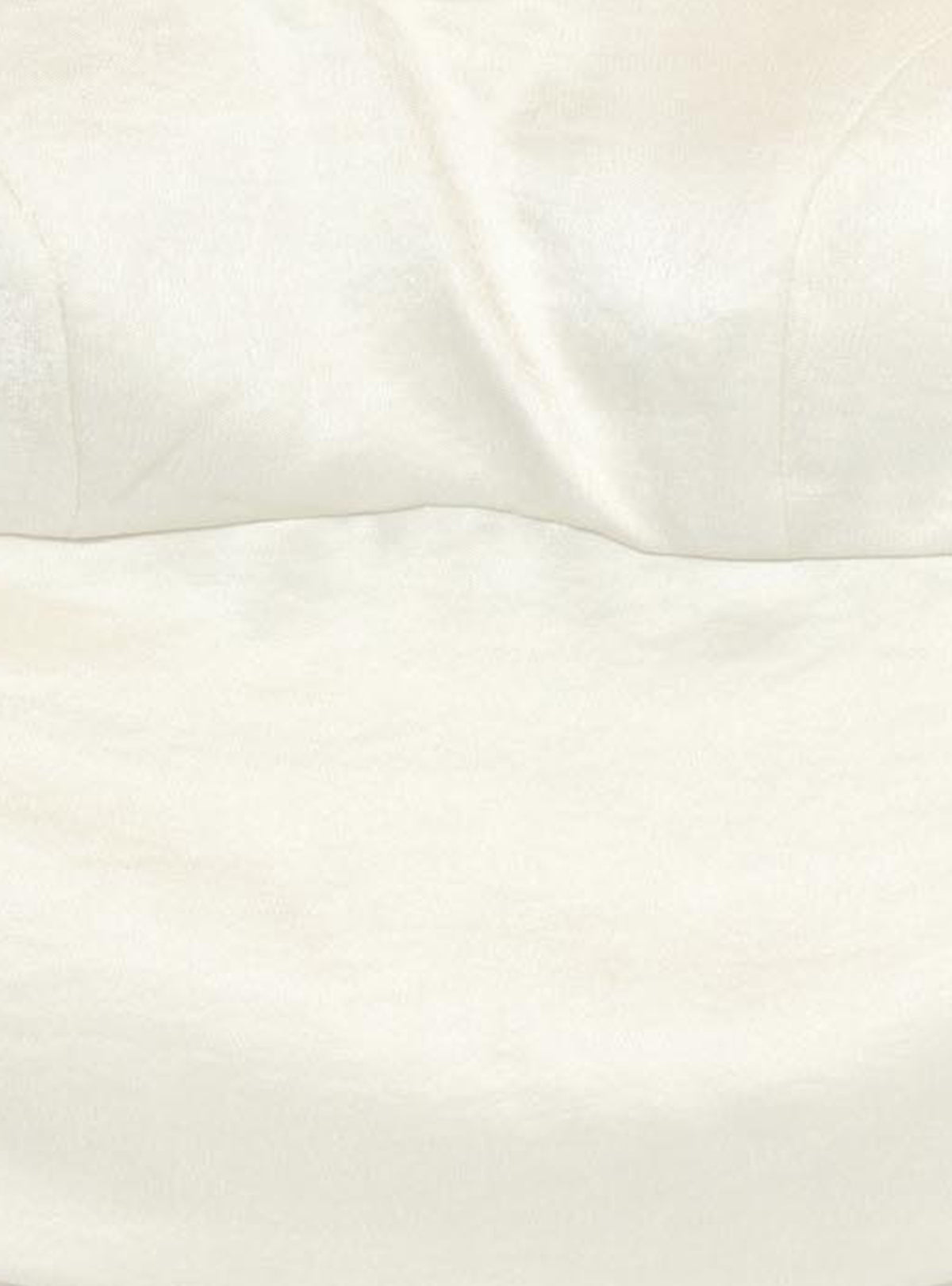 Seam Panel Satin Bustier