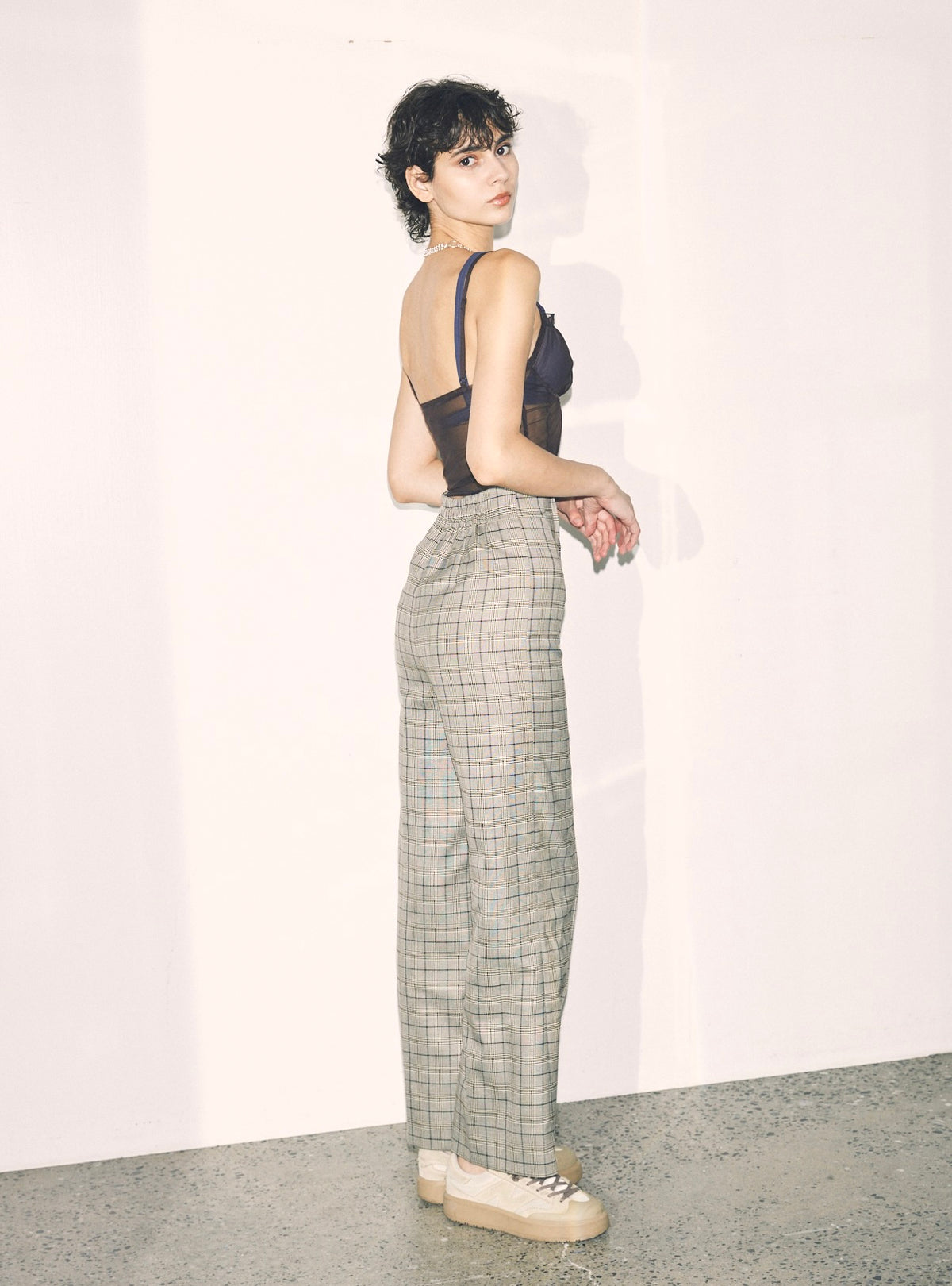 T/R Crease Wide Pants