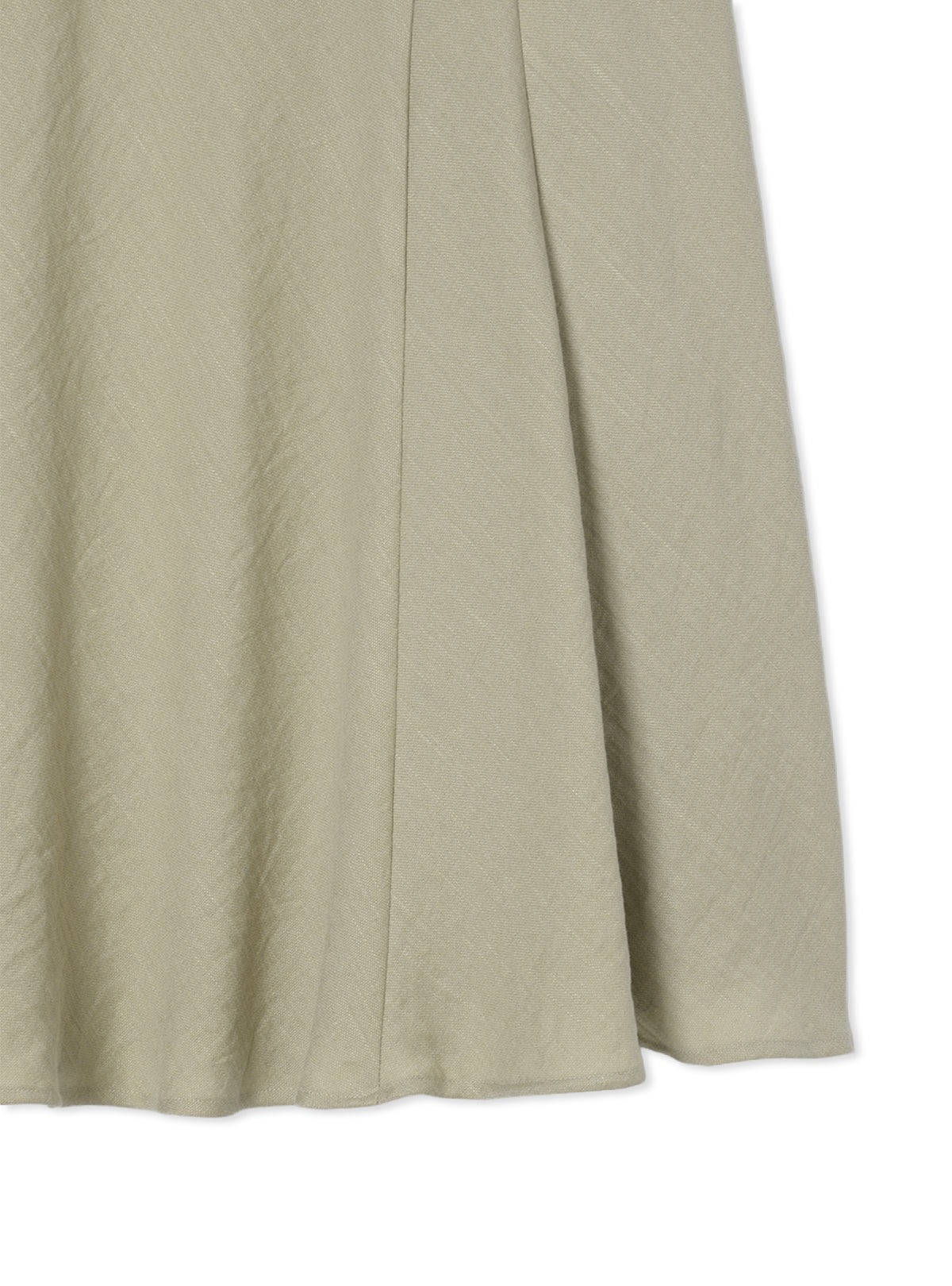 Double Slit Linen Skirt