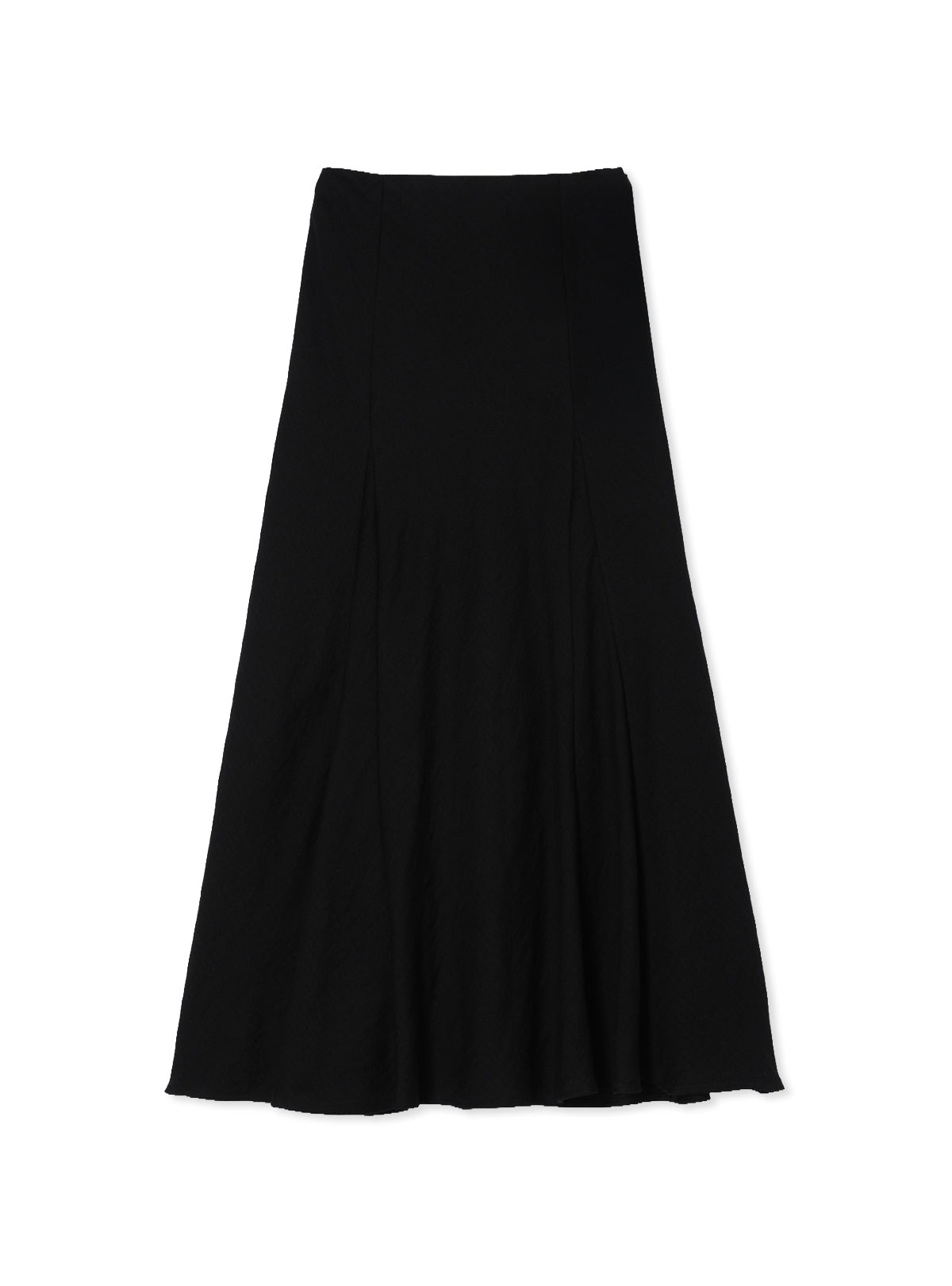 Double Slit Linen Skirt