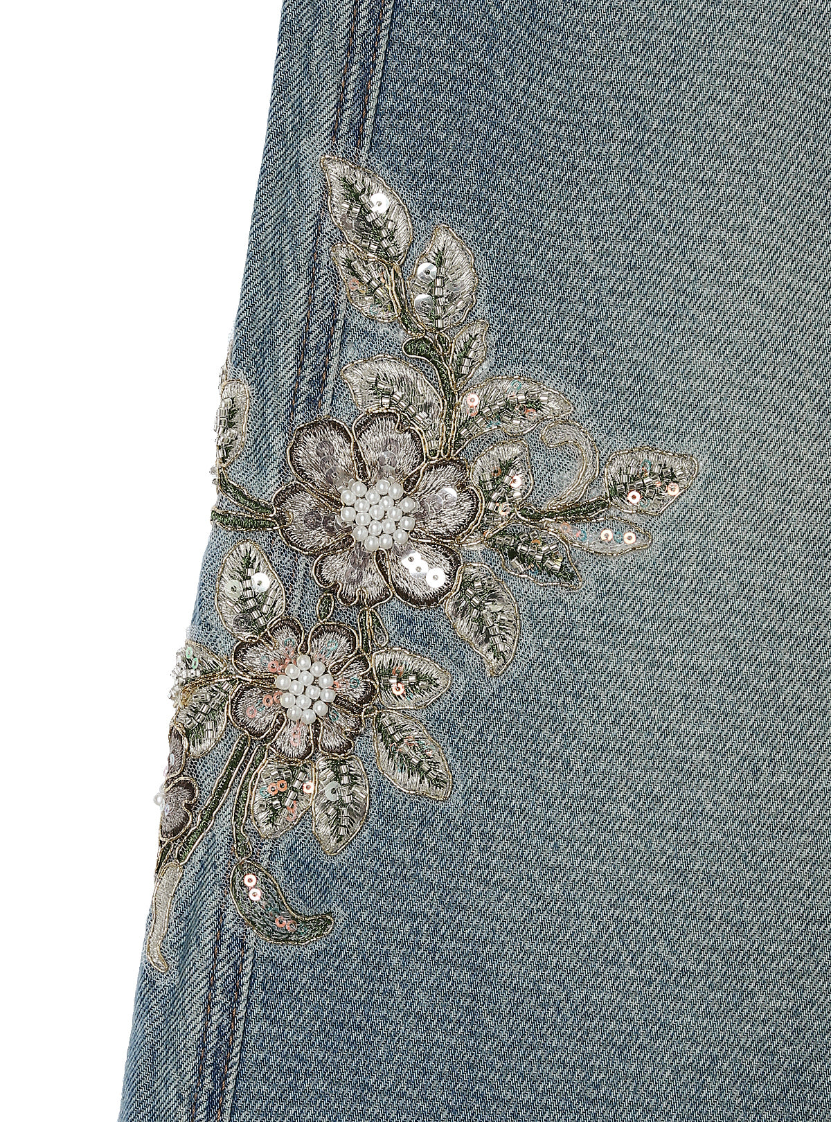 Bijou Bloom Wide Denim