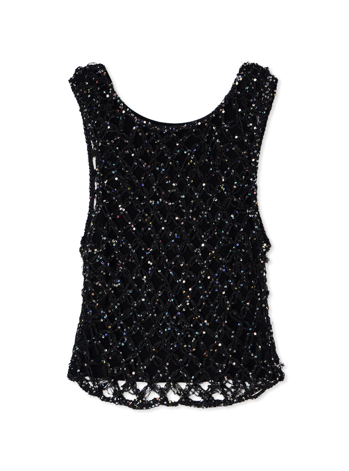 Sequin Lattice Tank Set