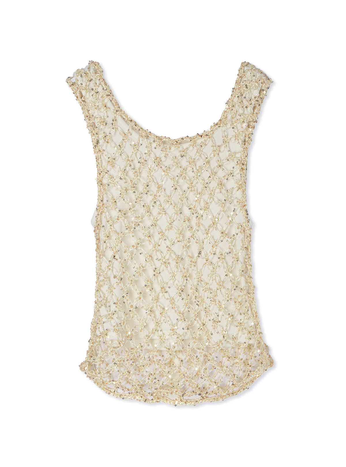 Sequin Lattice Tank Set