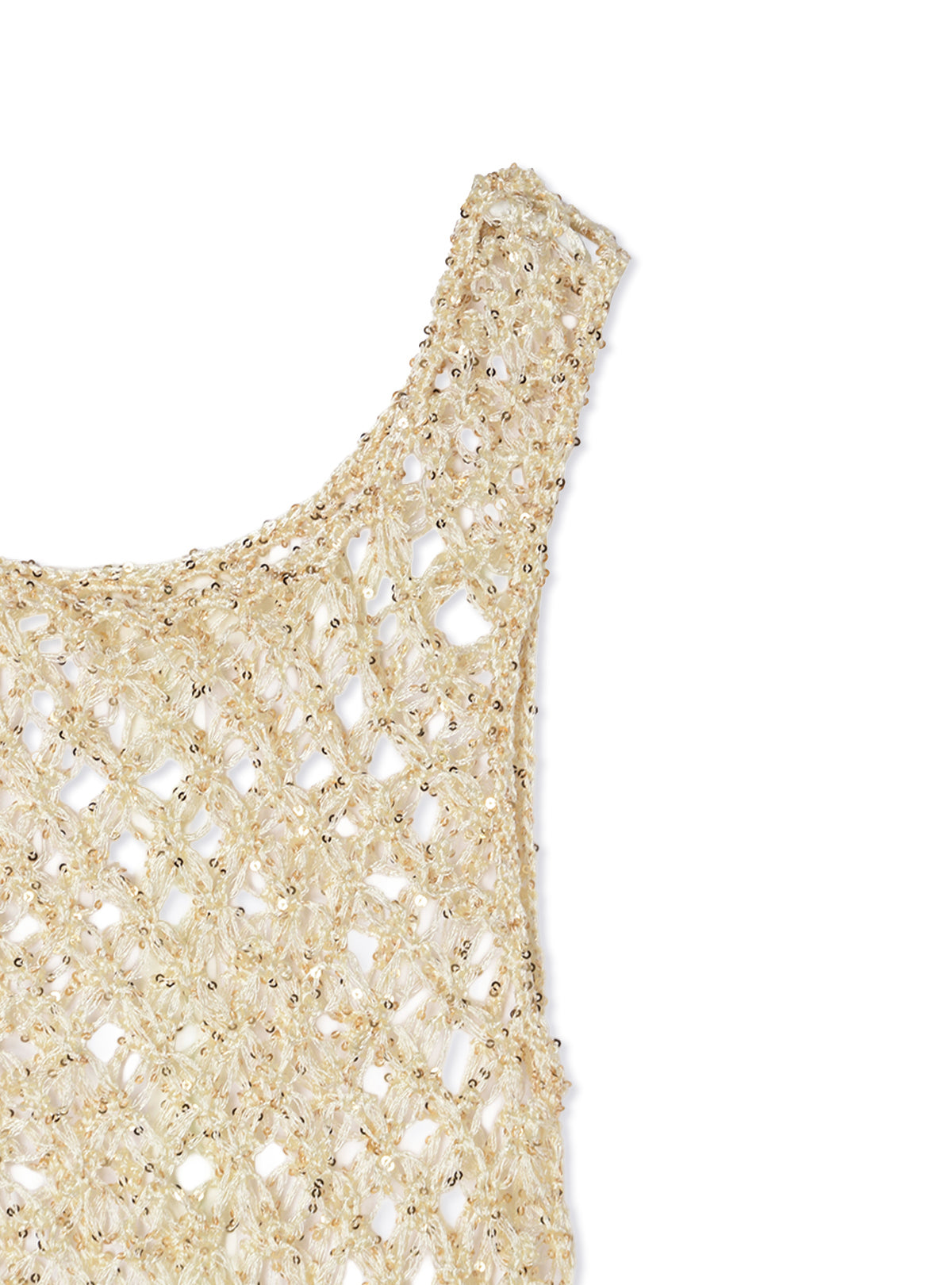 Sequin Lattice Tank Set