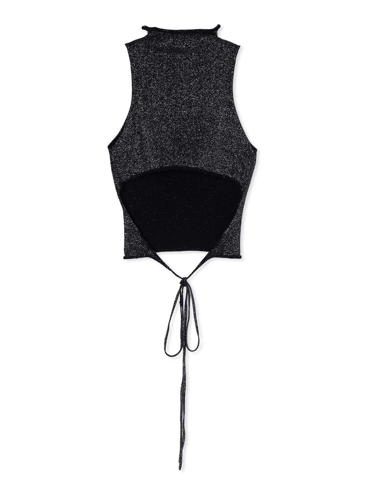 Glitter Back Open Tank