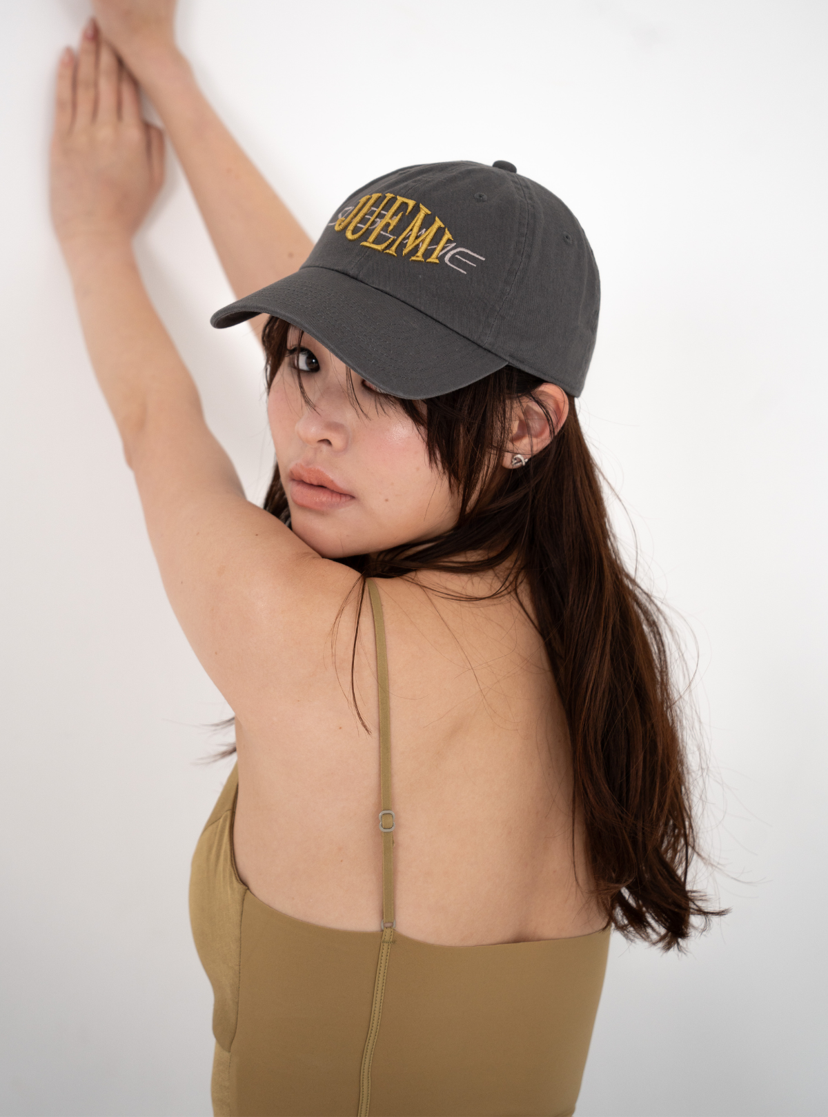 Seam Panel Satin Bustier