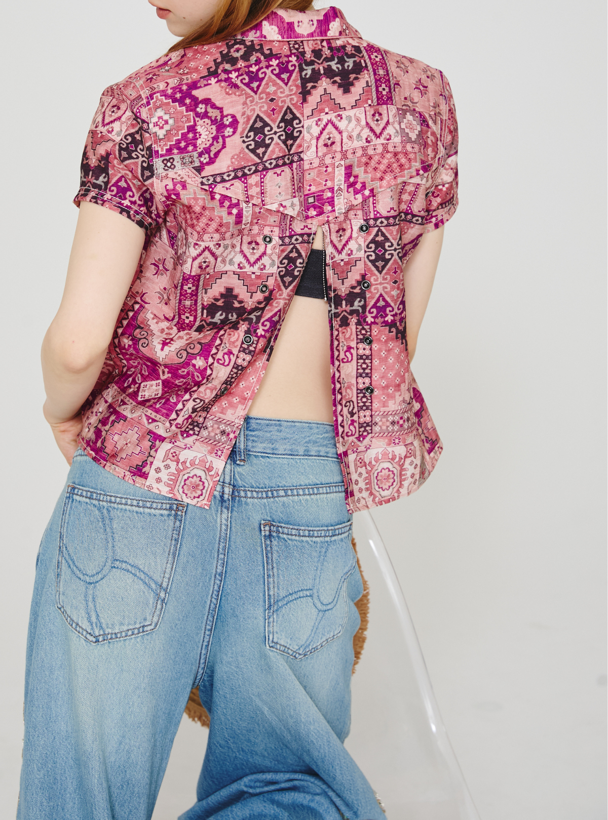 Bijou Bloom Wide Denim