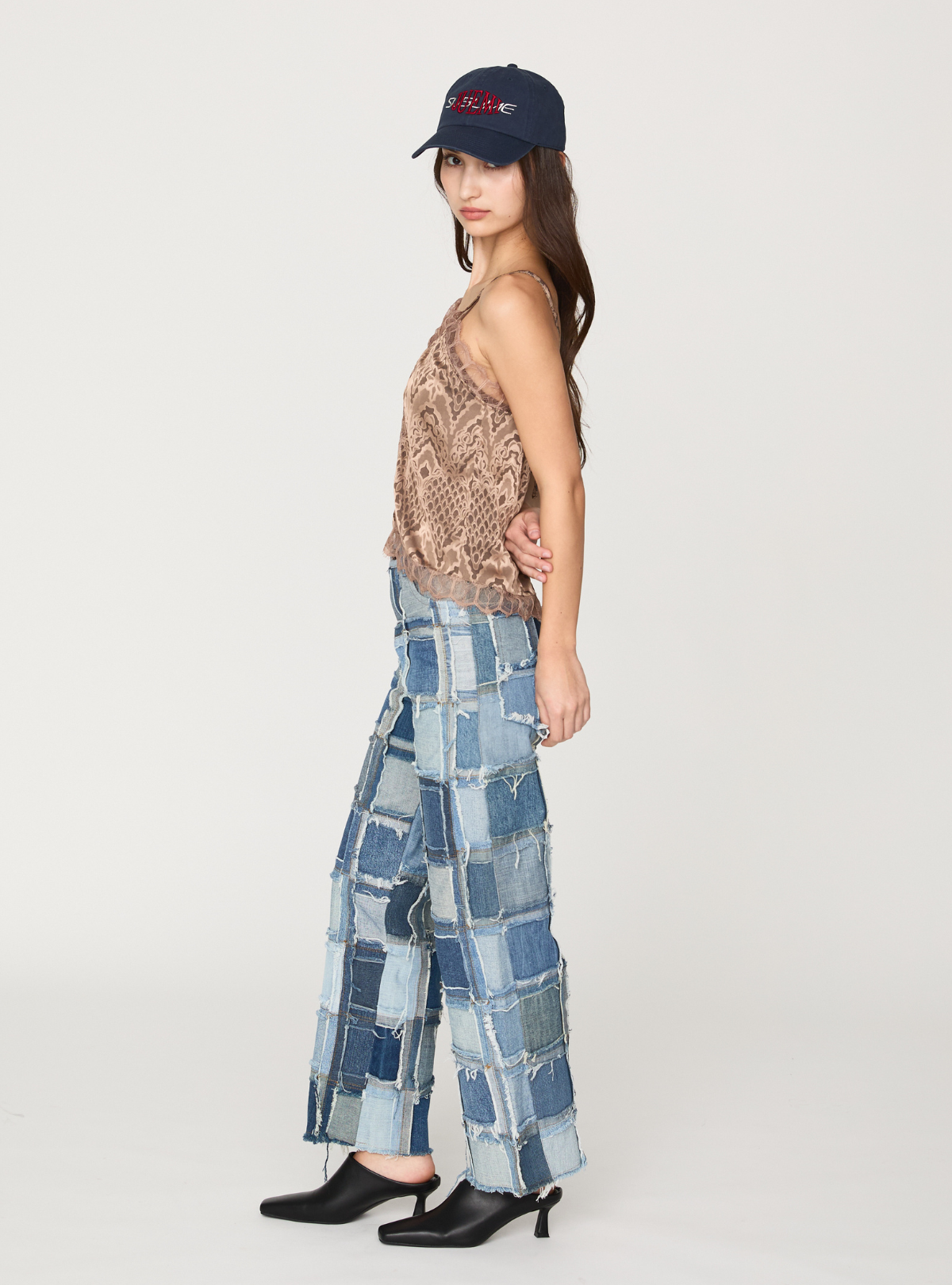 Back Knot Lace Cami