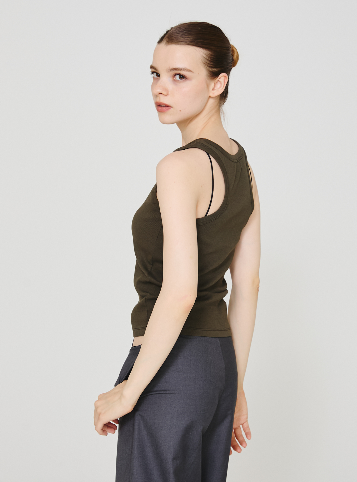 Passiflora Rib Tank Top