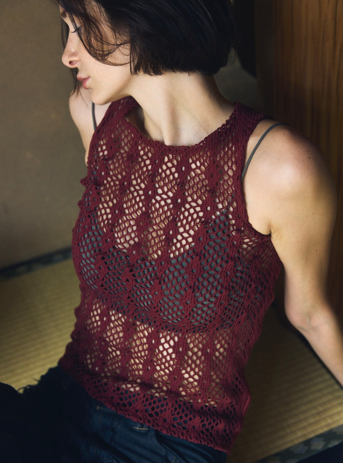 2way Mesh Tank Top