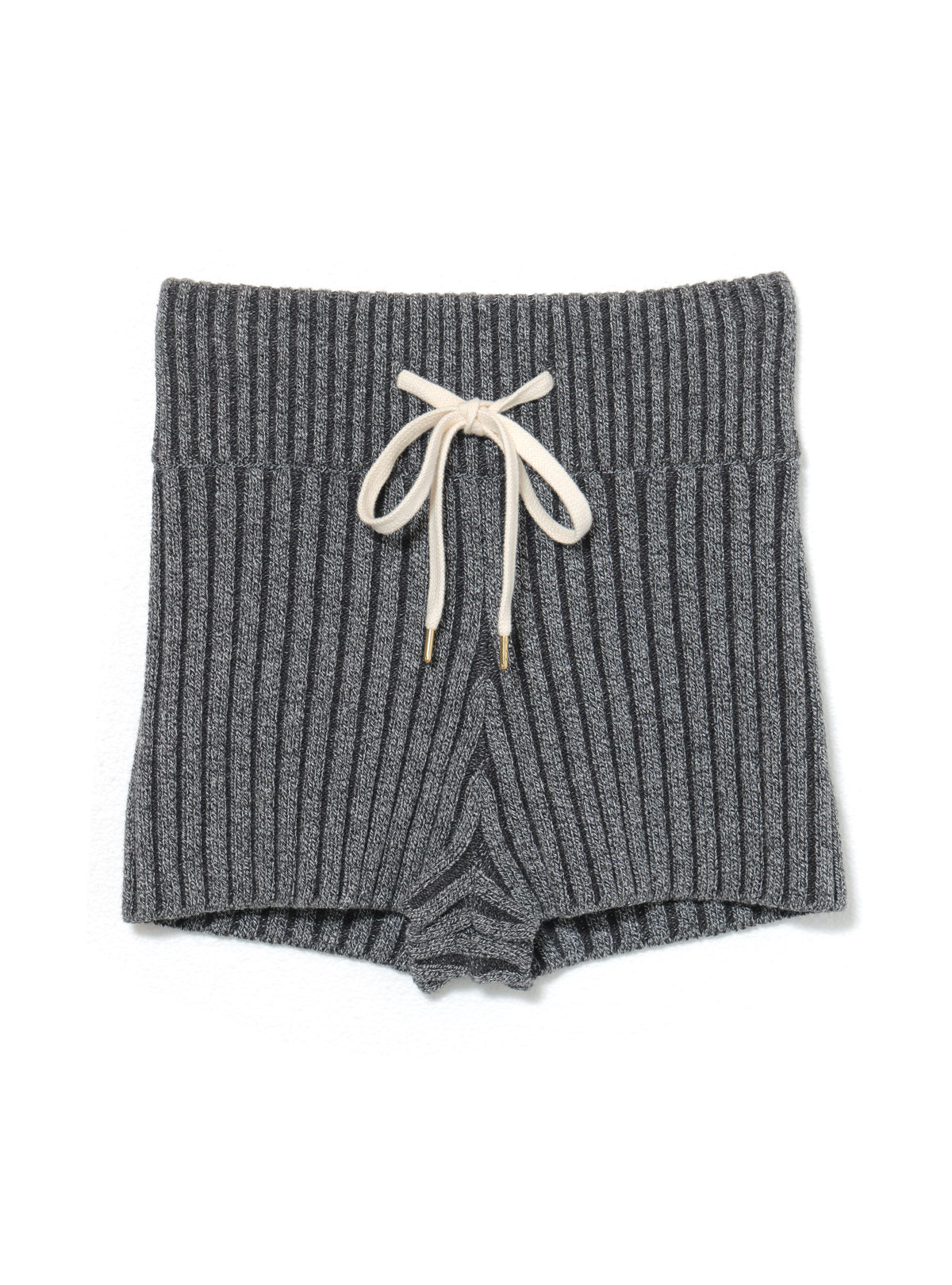 Contrast Knit Shorts