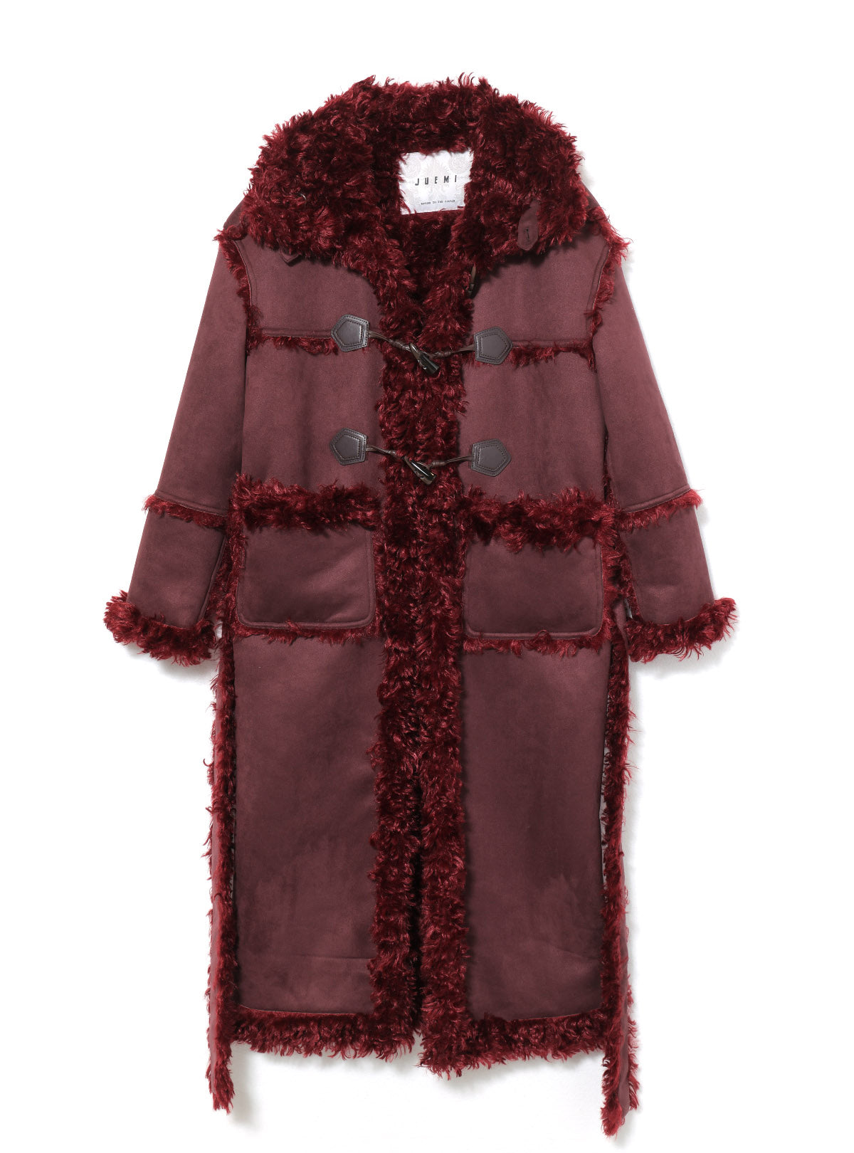 Curly Boa Long Mouton Coat