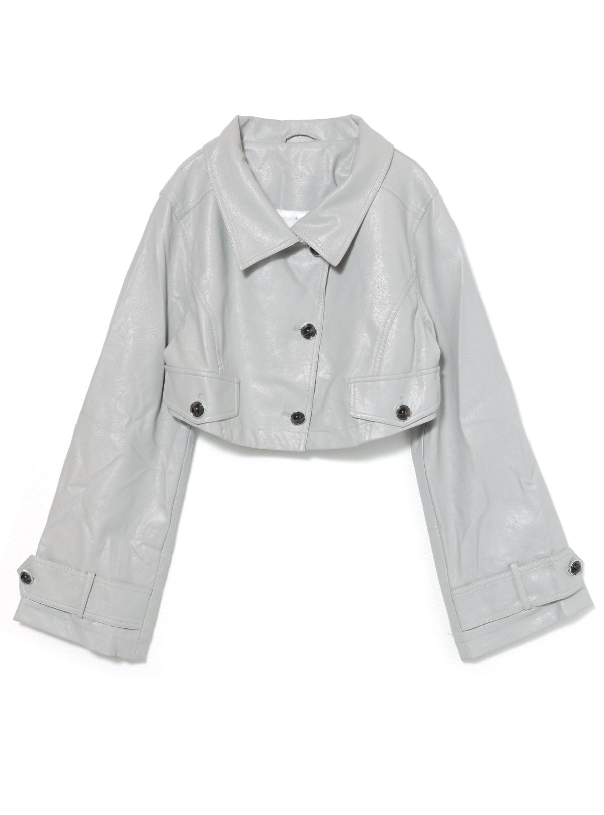 Polished Leather Jacket – JUEMI