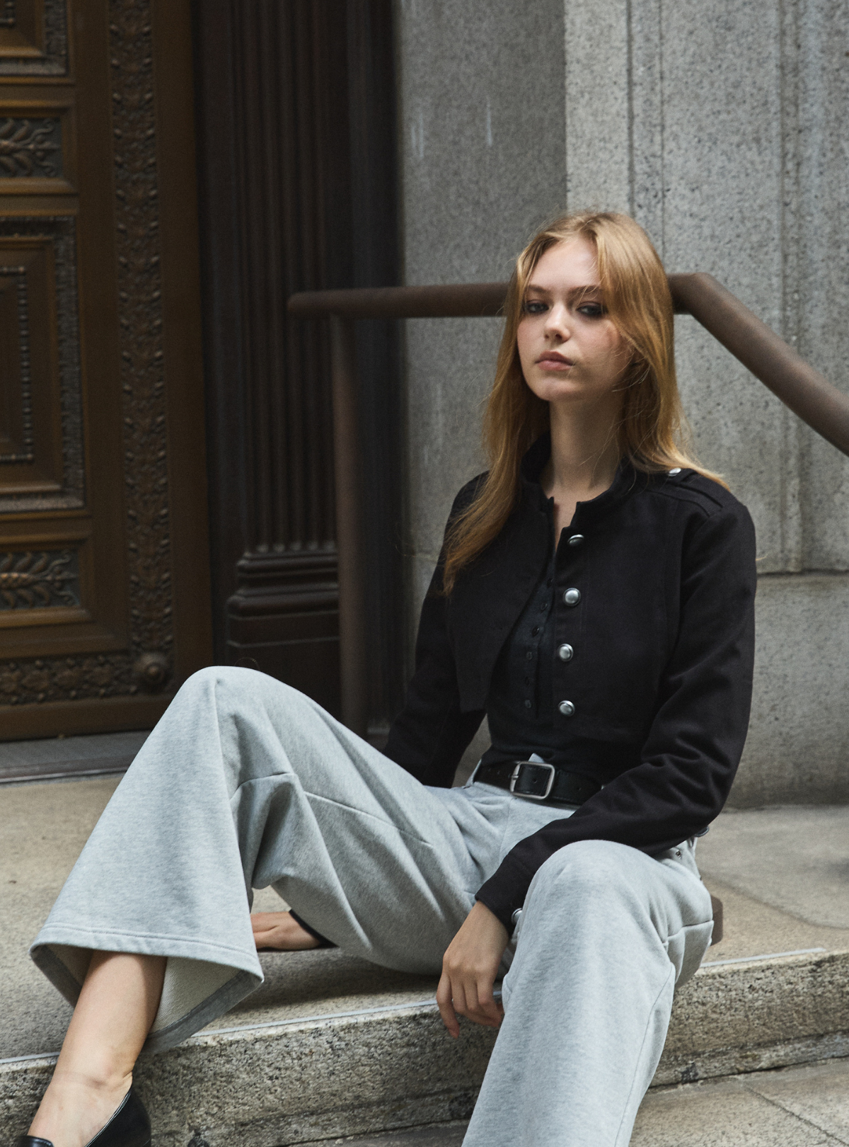 Military Twill Short Jacket