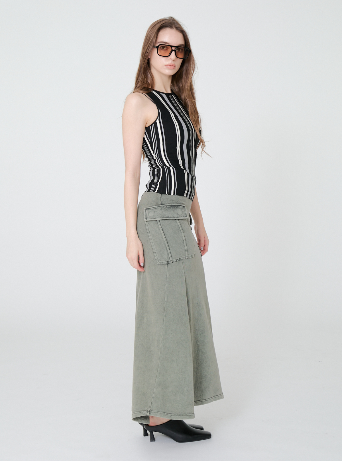 Multi Stripe Knit Tank