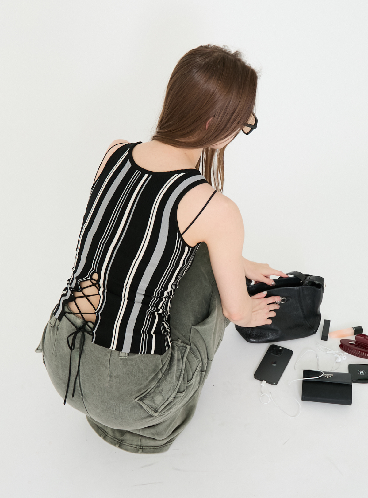 Multi Stripe Knit Tank
