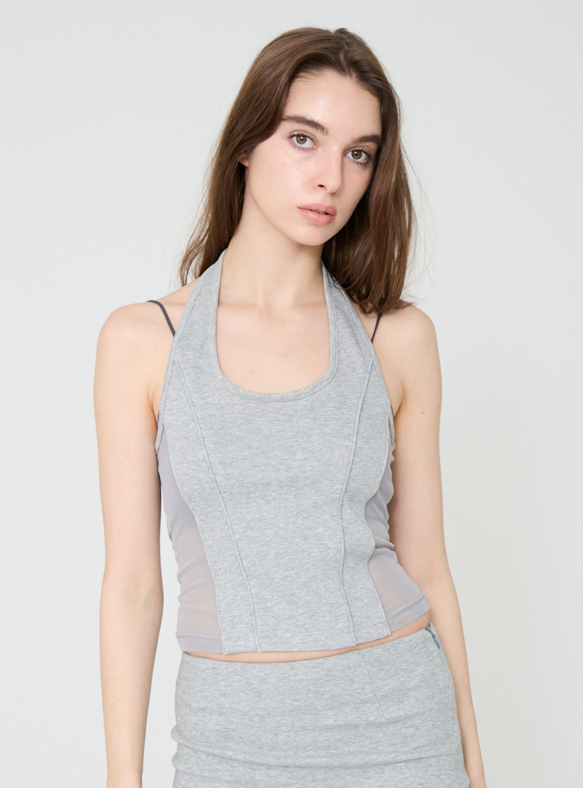 Sheer Switch Halter Top