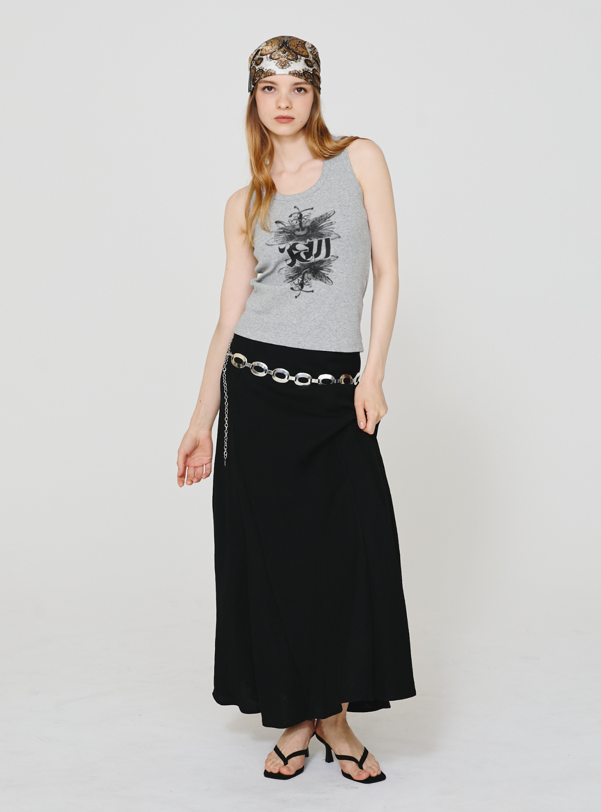Passiflora Rib Tank Top