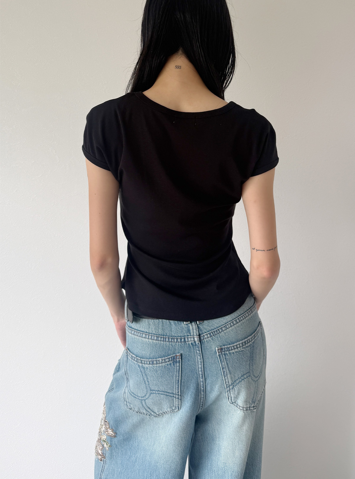 Bralette Layered Tee