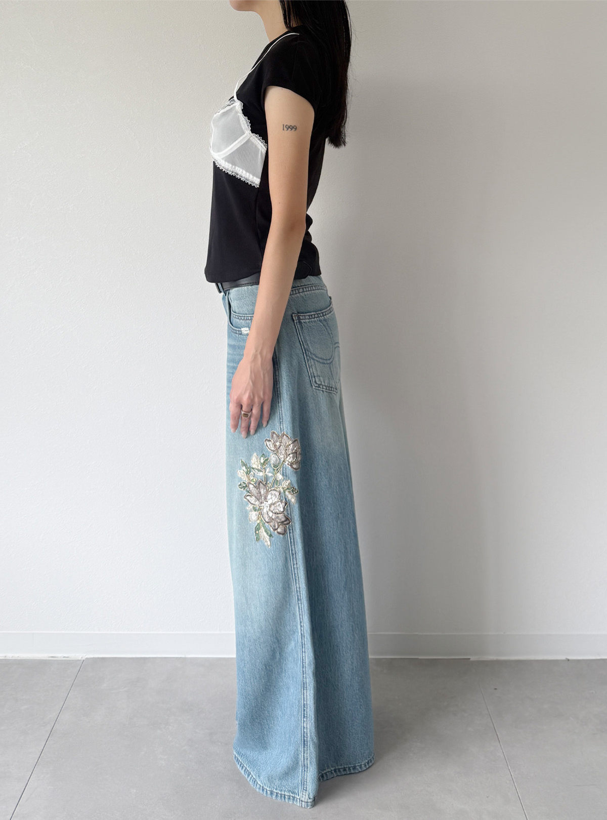 Bralette Layered Tee
