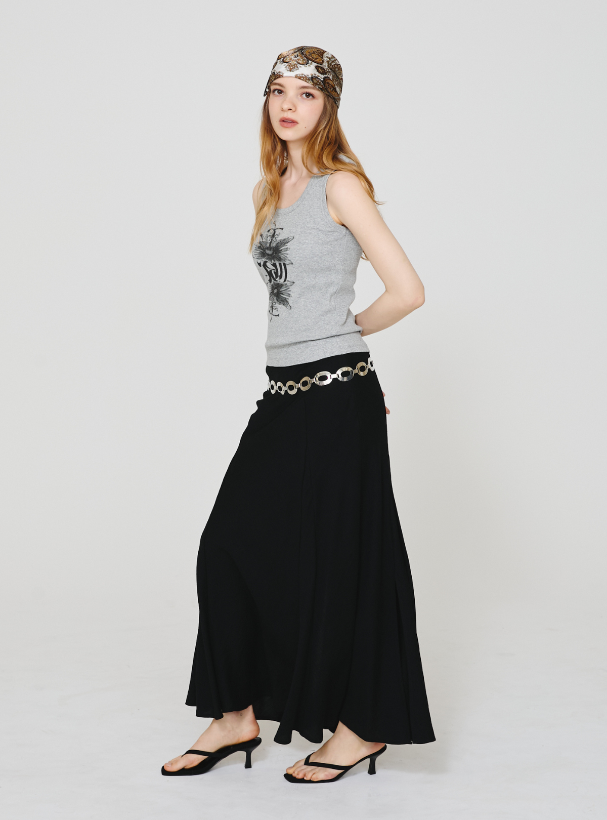 Passiflora Rib Tank Top