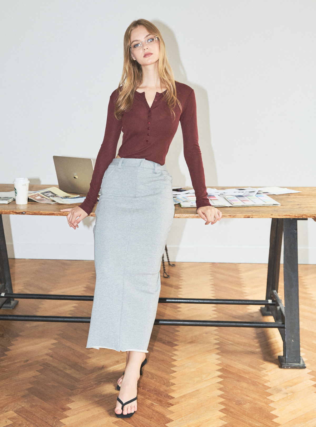 Cutoff Sweat Maxi SK