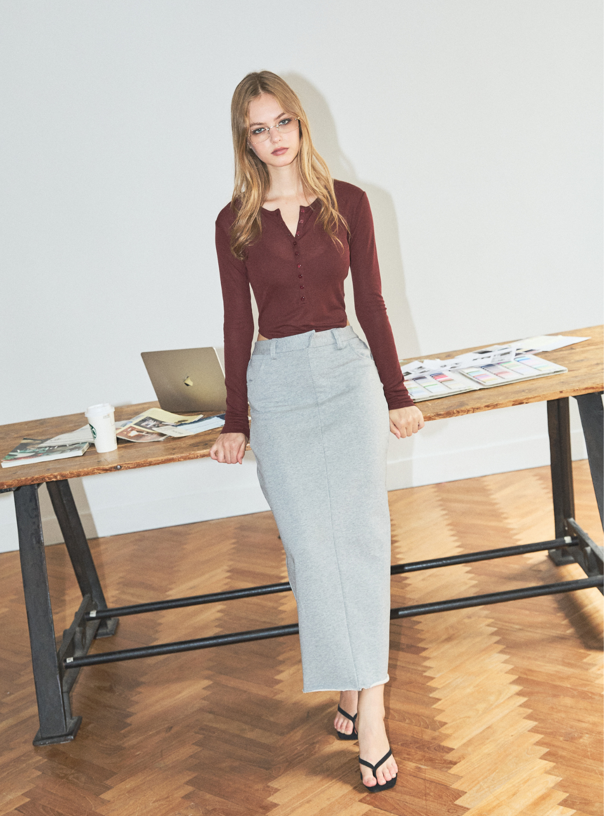 Cutoff Sweat Maxi SK