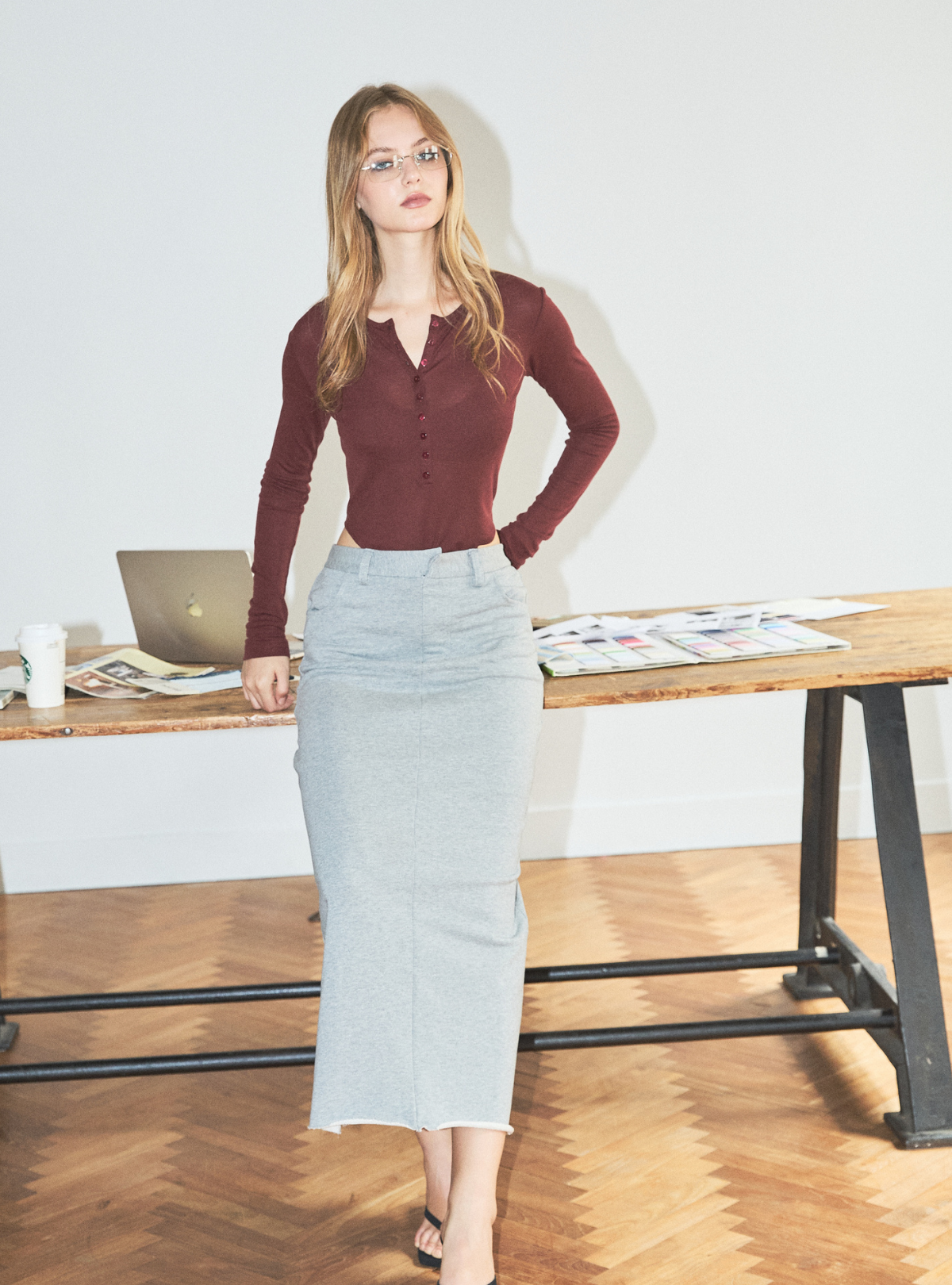 Cutoff Sweat Maxi SK