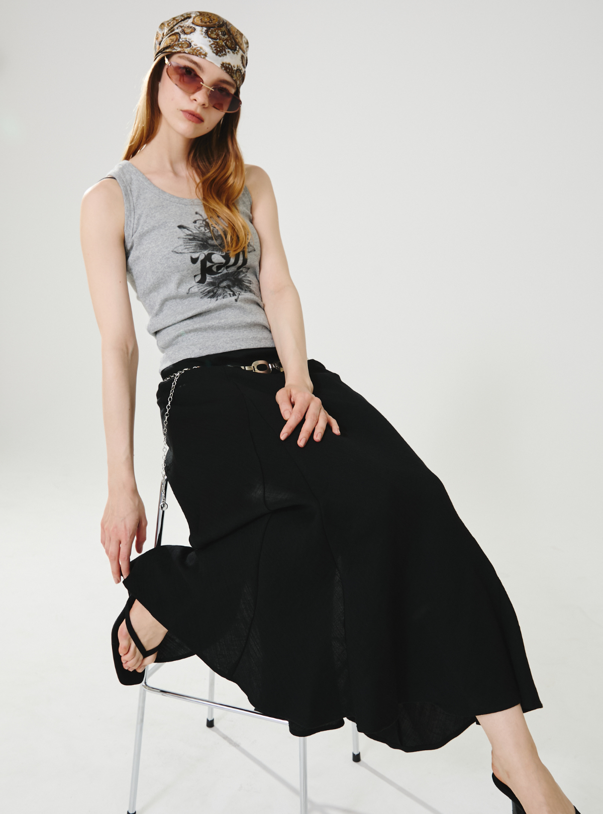 Passiflora Rib Tank Top