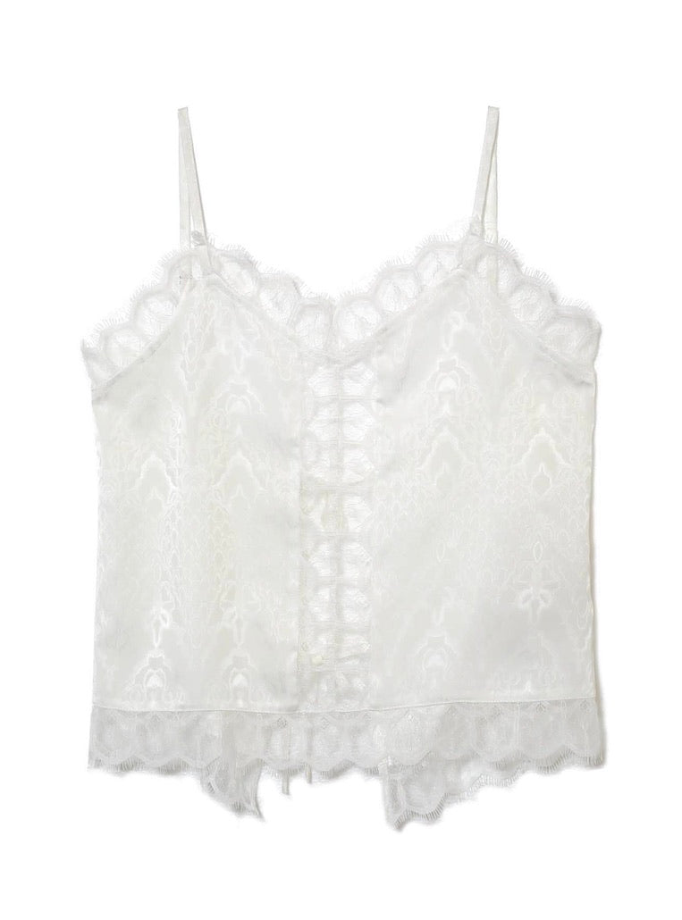Back Knot Lace Cami