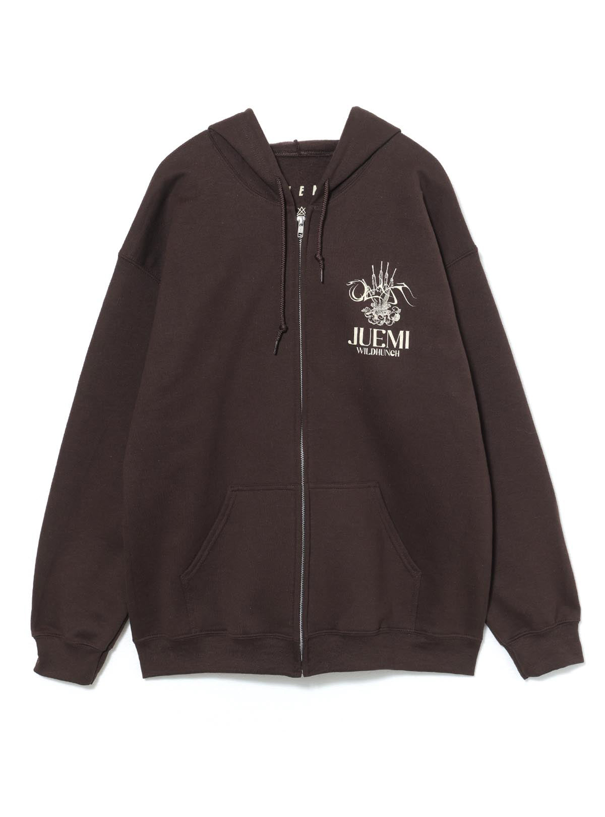 juemi Saint Mary zip up hoodieジップアップパーカー Saint Mary Zip-up Hoodie – JUEMI