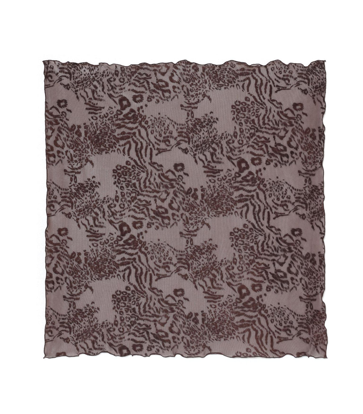 Flocky Tulle scarf